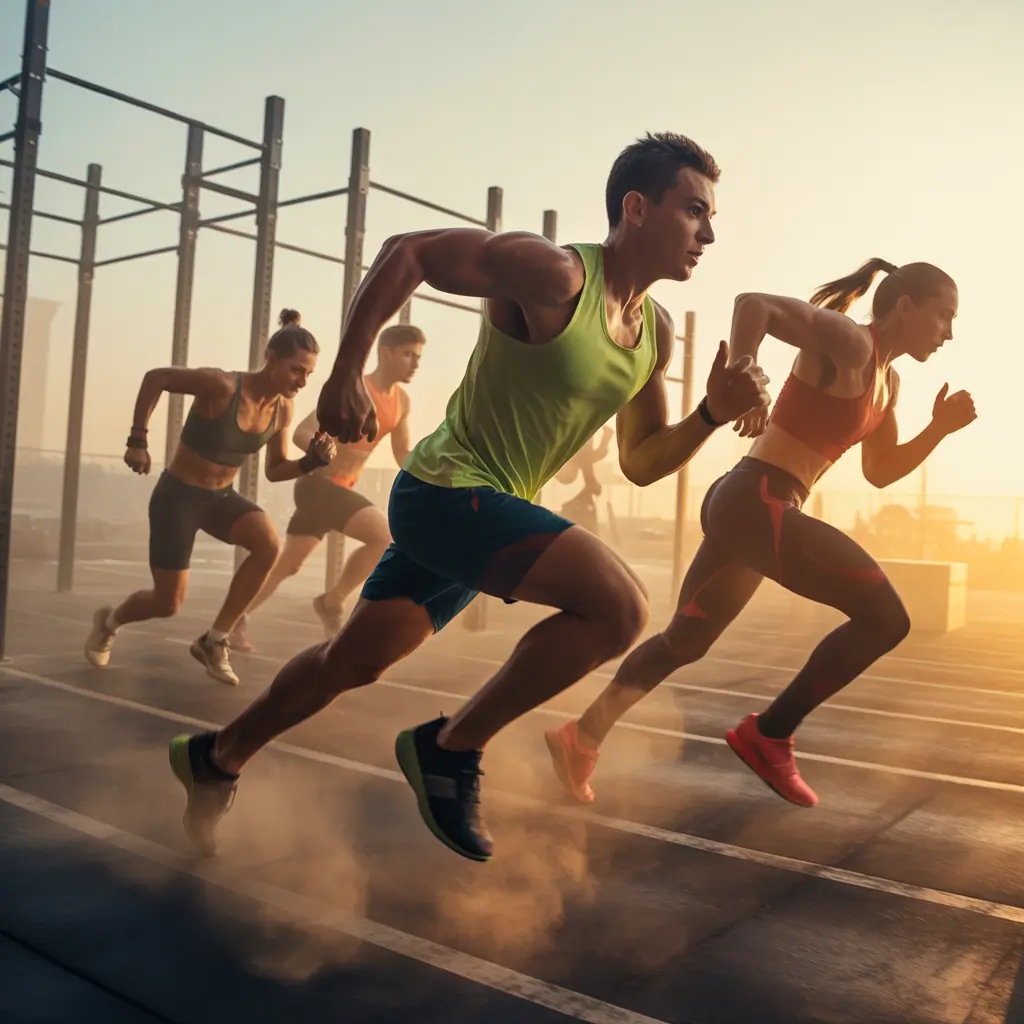 crossfit running workouts