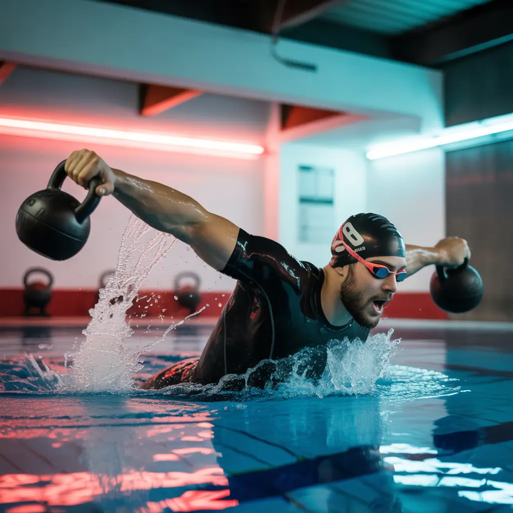 crossfit swim workouts for performance boost
