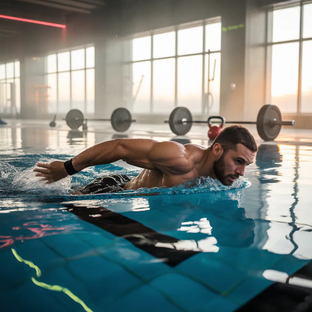 crossfit swim workouts for performance boost