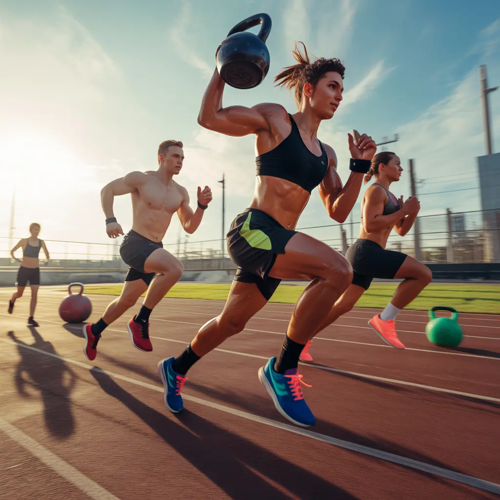 crossfit track workouts that boost endurance