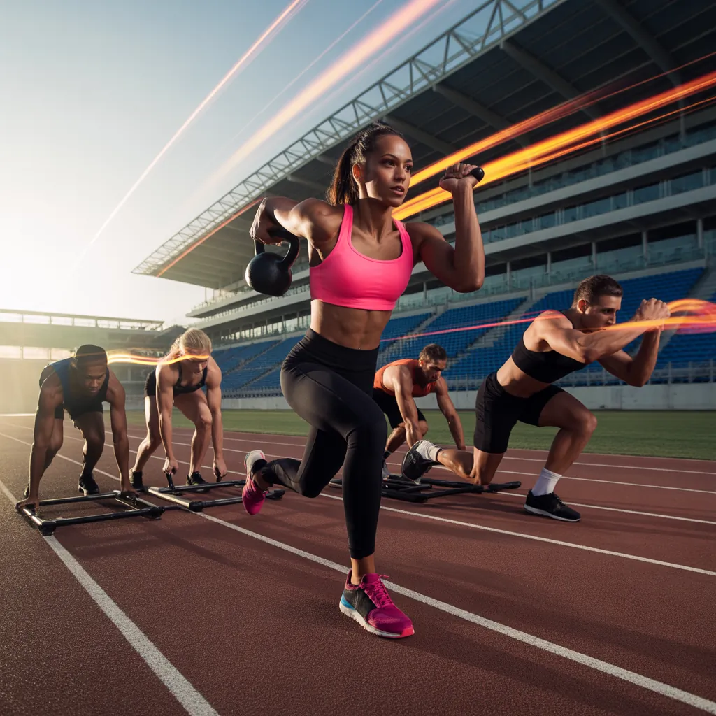 crossfit track workouts that boost endurance