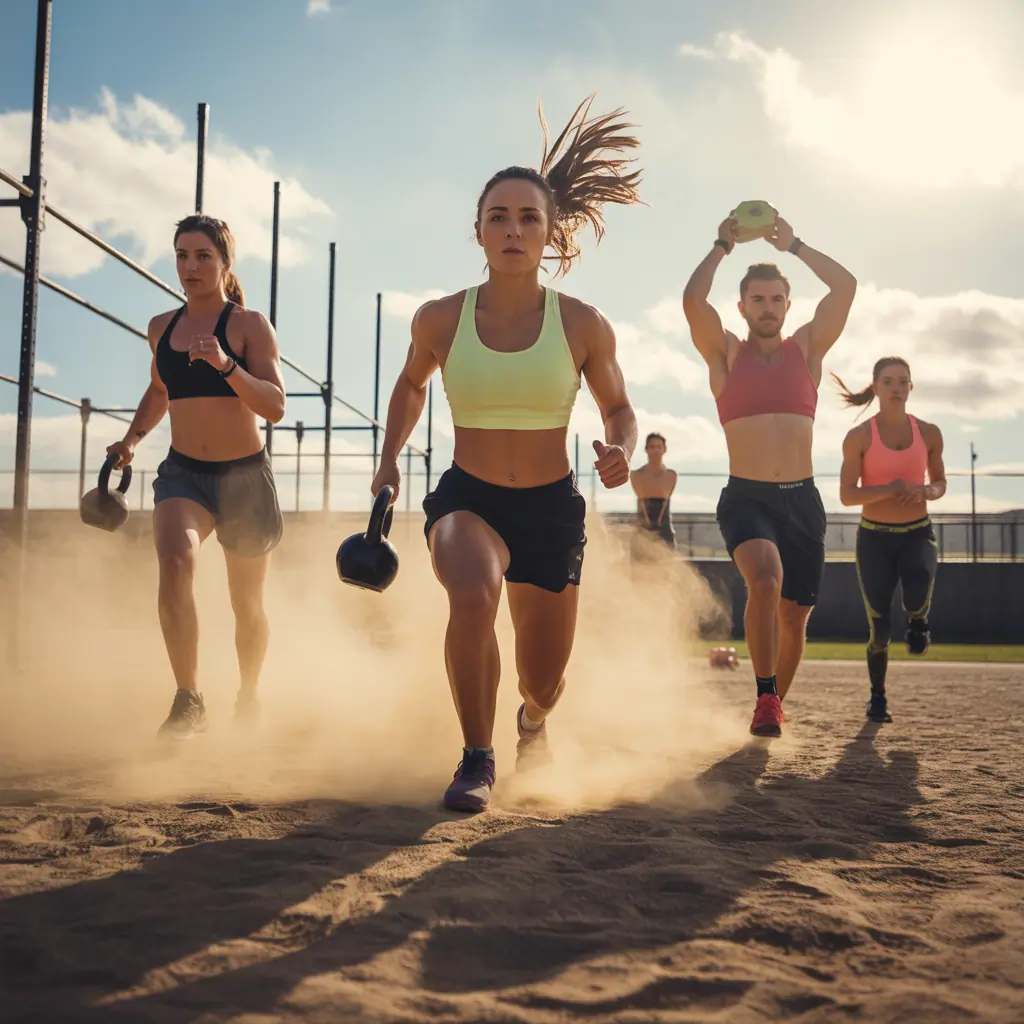 crossfit track workouts that boost endurance