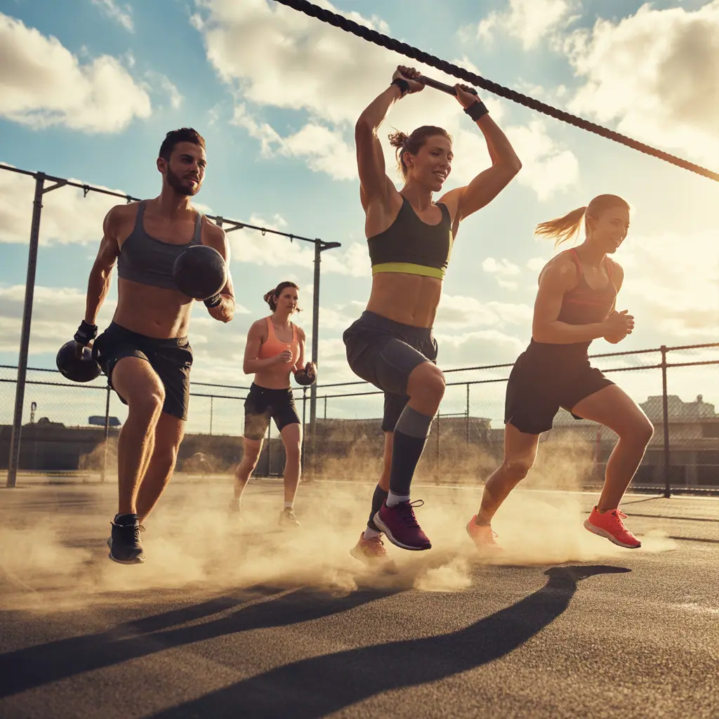 crossfit track workouts that boost endurance