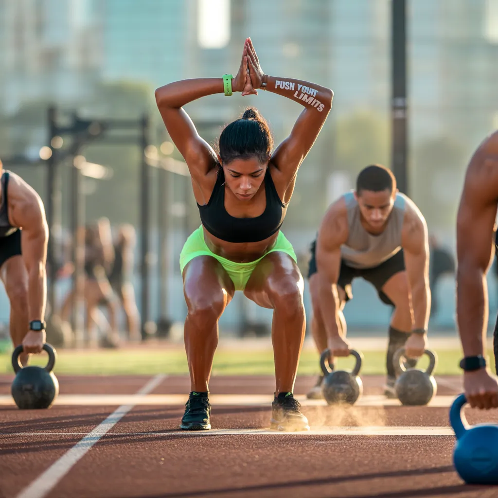 crossfit track workouts that boost endurance