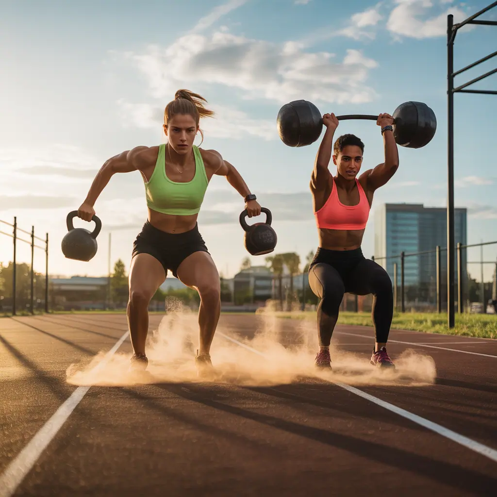 crossfit track workouts that boost endurance