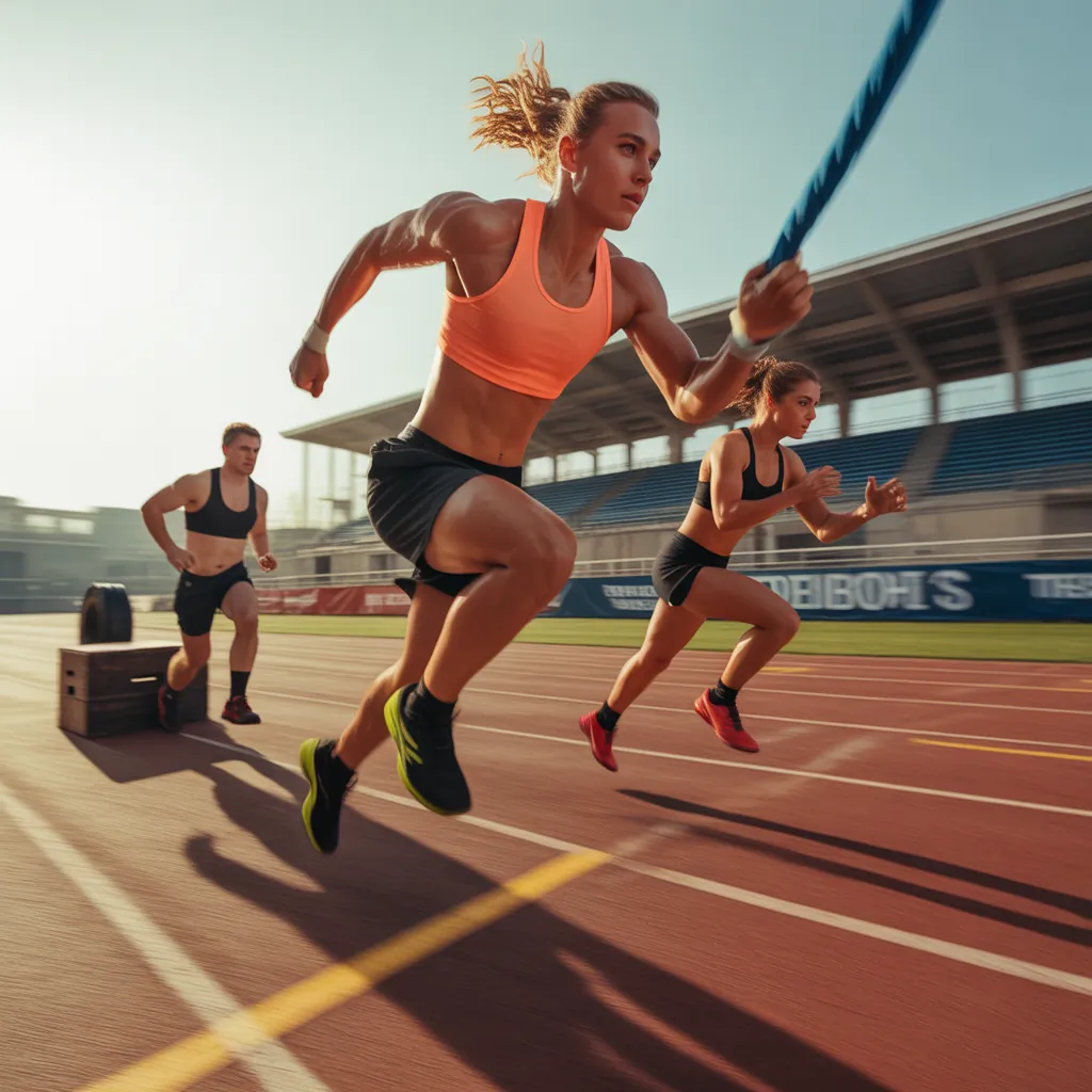 crossfit track workouts that boost endurance