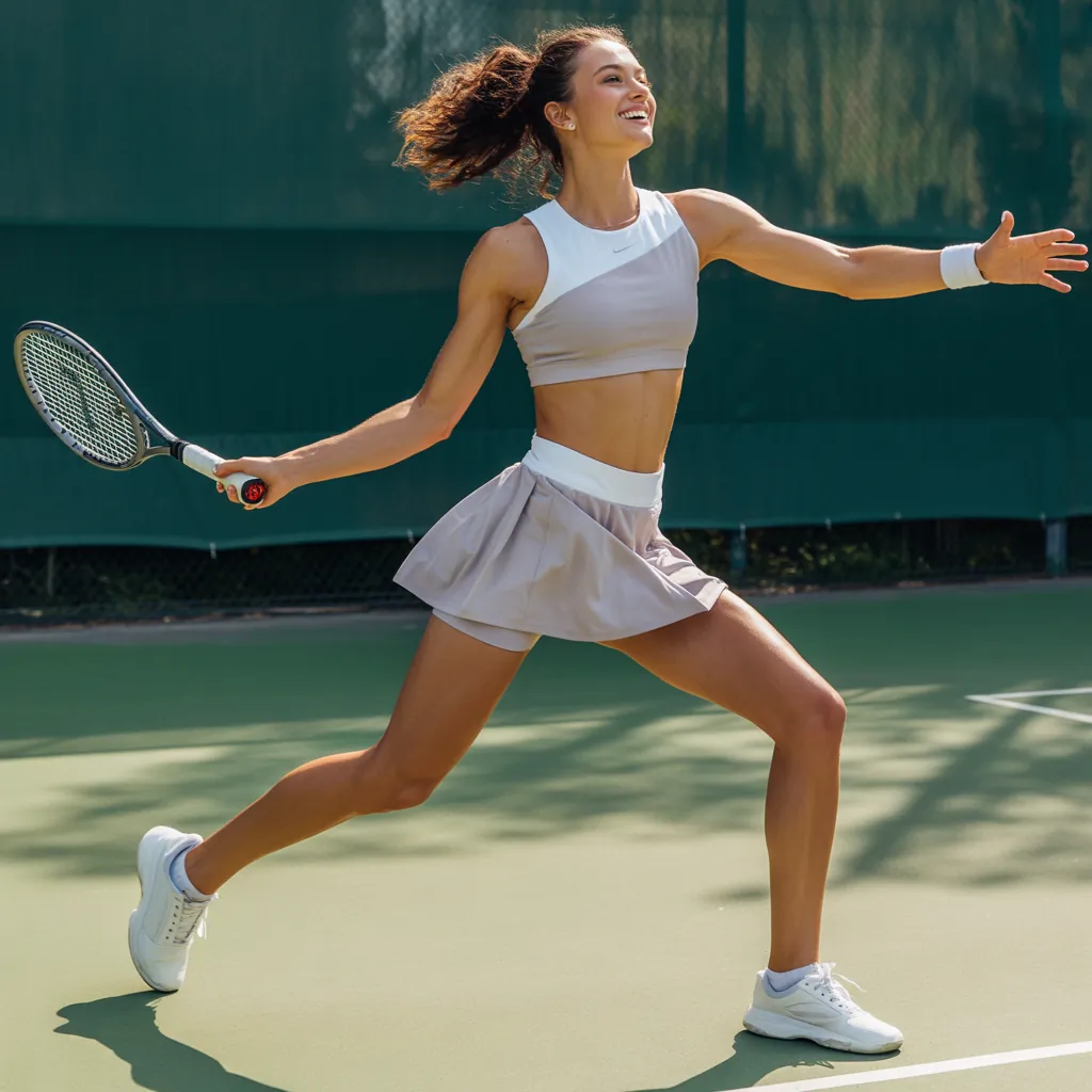 cute tennis skirt outfit