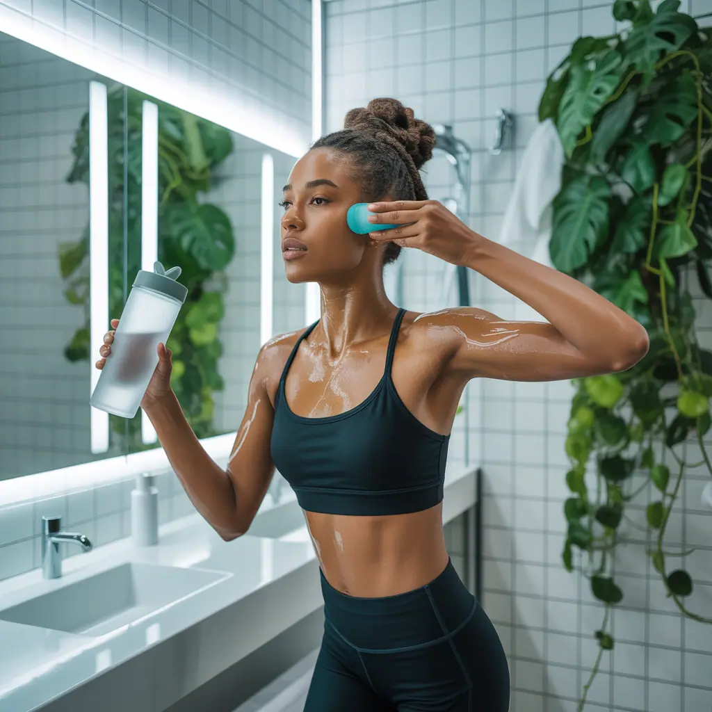 depuff your face morning routine