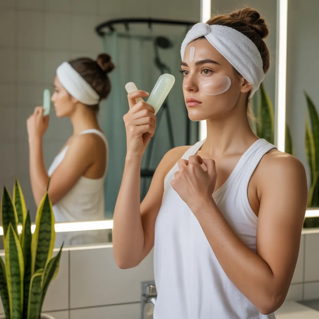 depuff your face morning routine