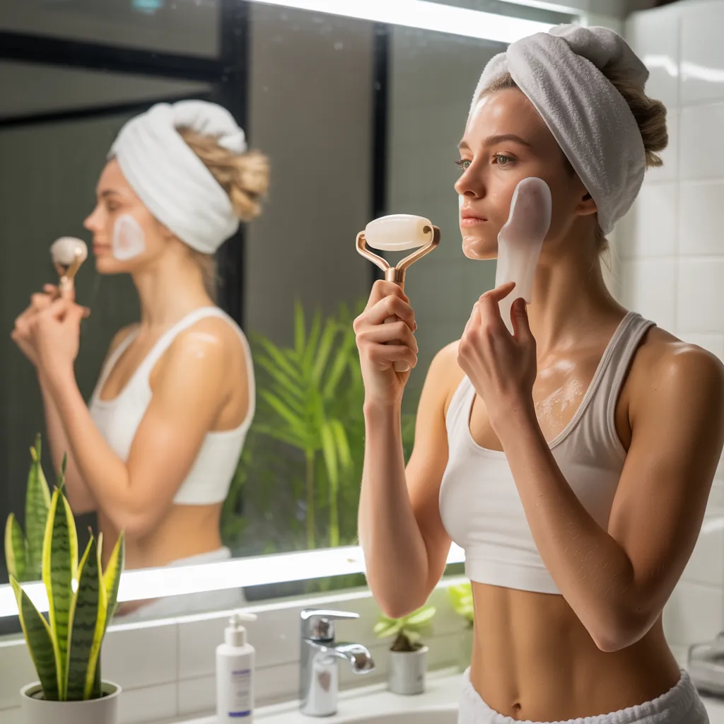 depuff your face morning routine