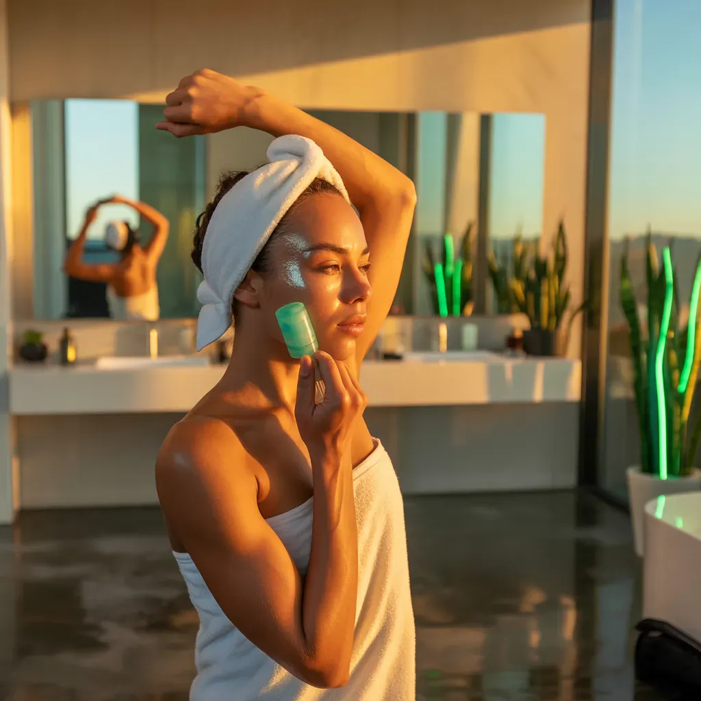 depuff your face morning routine