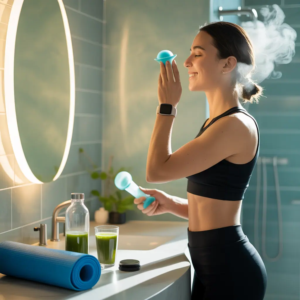 depuff your face morning routine