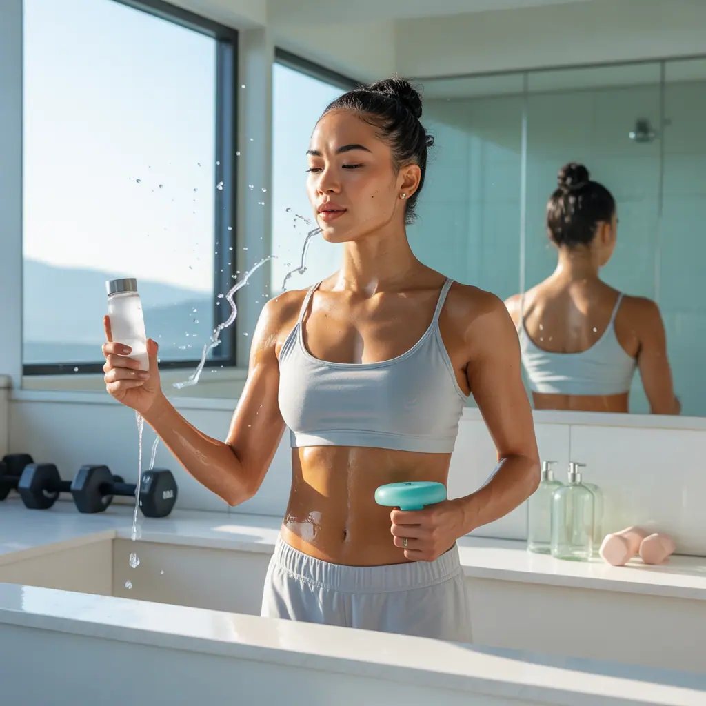 depuff your face morning routine