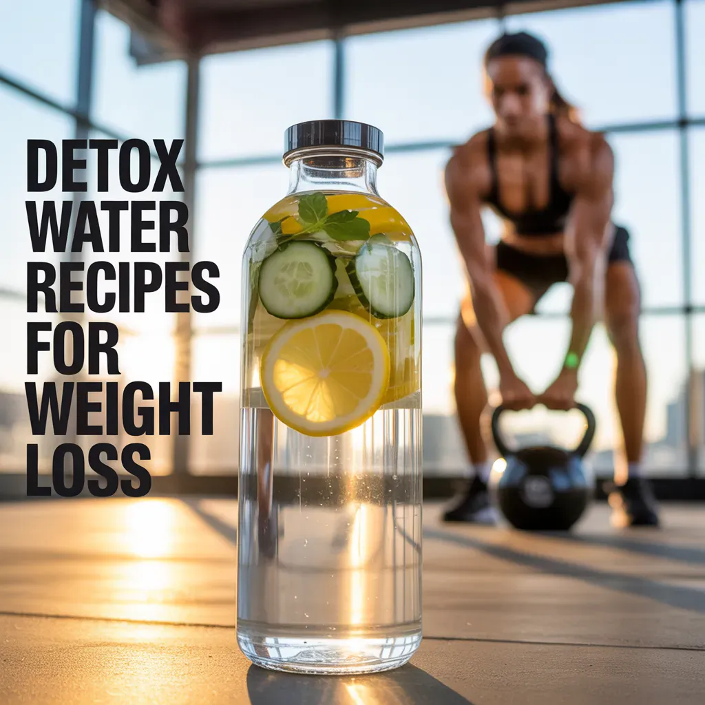detox water recipes for weight loss
