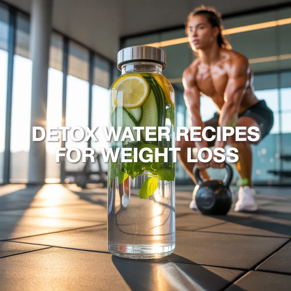 detox water recipes for weight loss