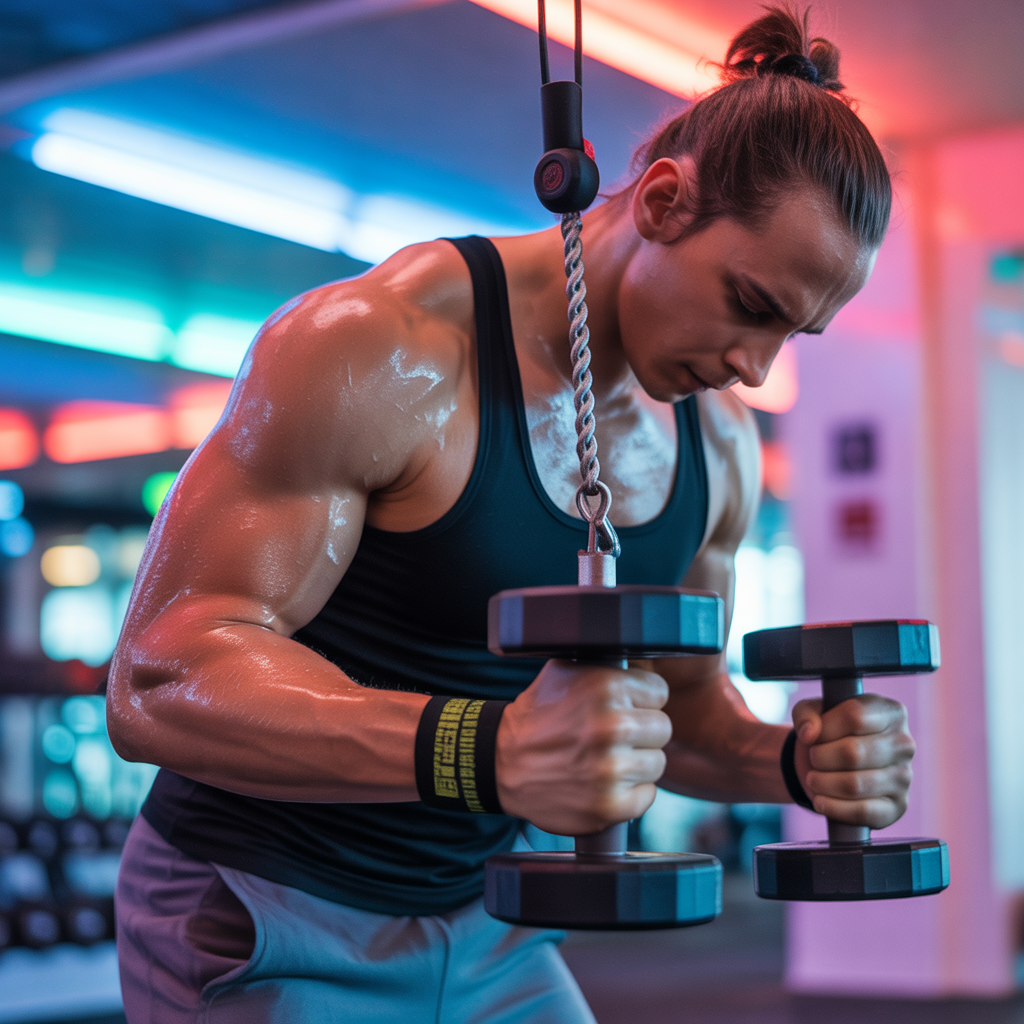 develop impressive arm strength a triceps exercise routine