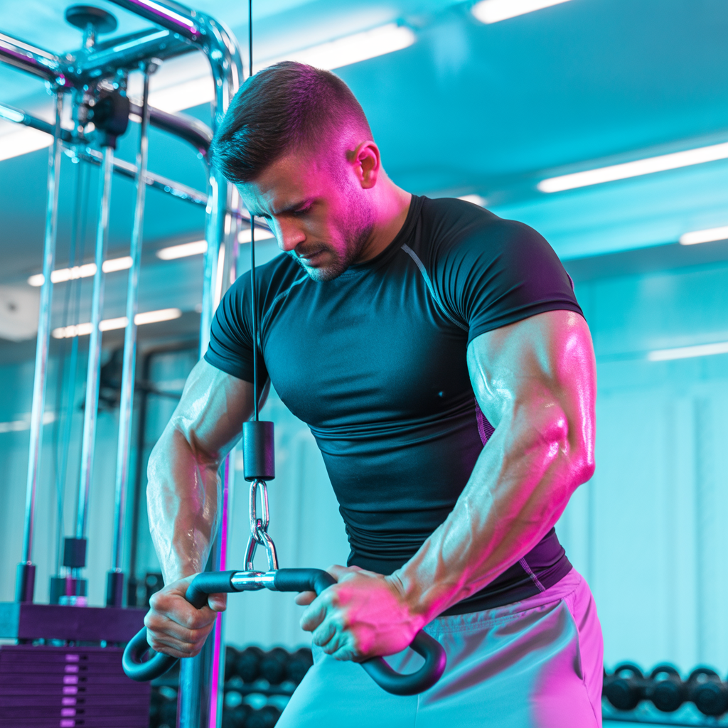develop impressive arm strength a triceps exercise routine