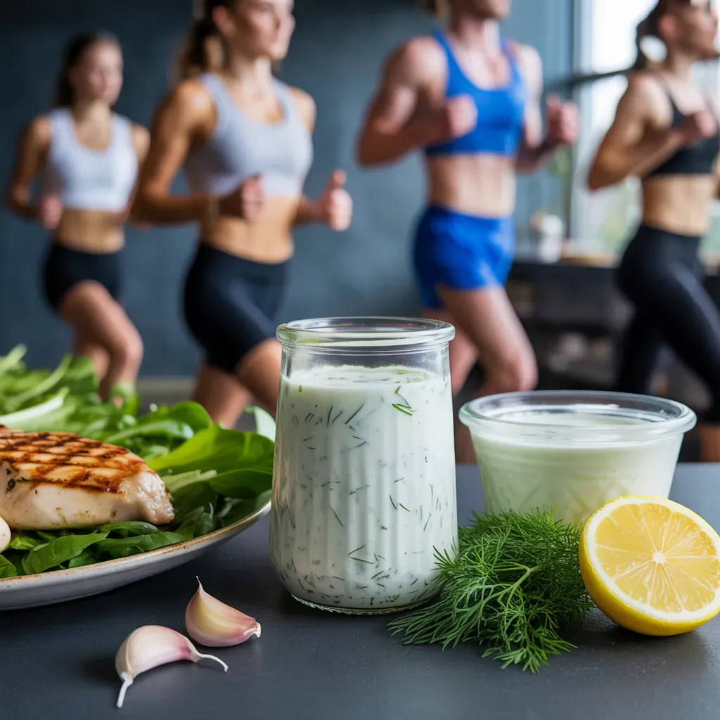 dill garlic sauce 4 ingredients