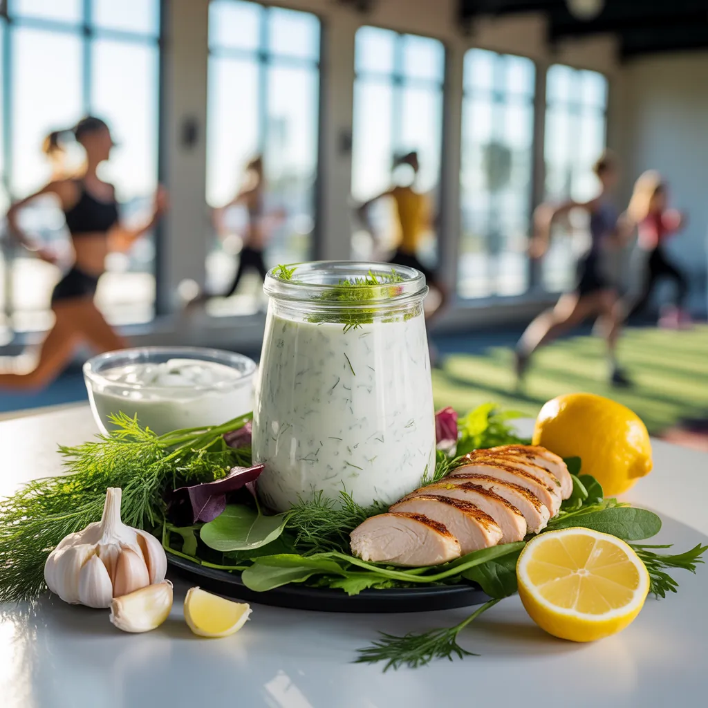 dill garlic sauce 4 ingredients