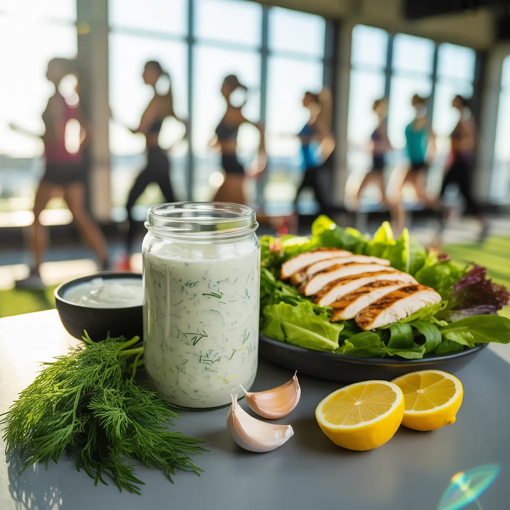 dill garlic sauce 4 ingredients