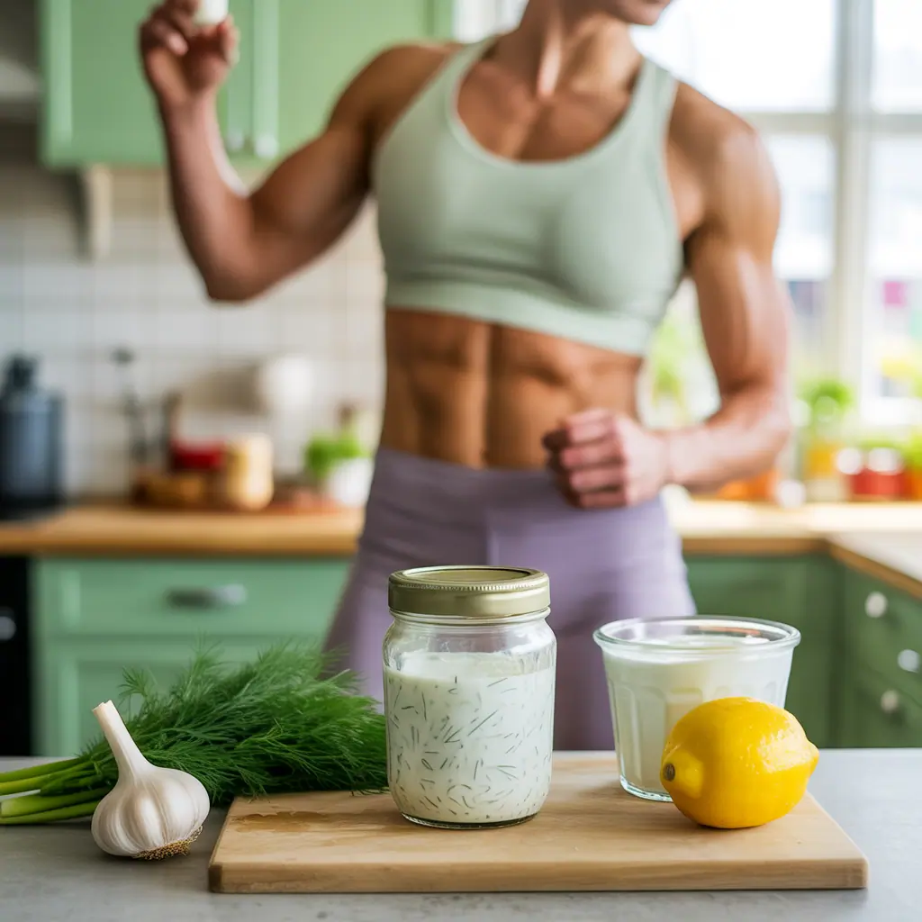 dill garlic sauce 4 ingredients