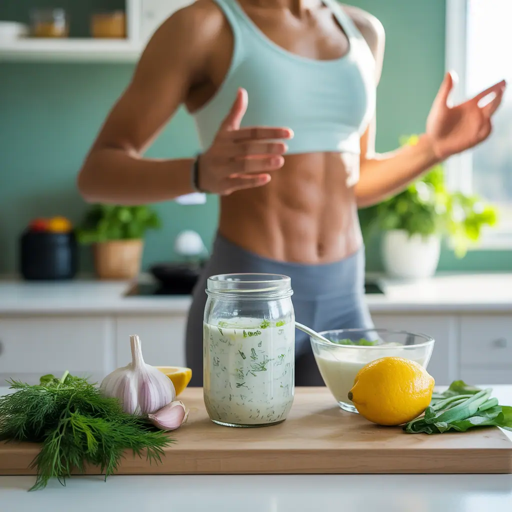 dill garlic sauce 4 ingredients