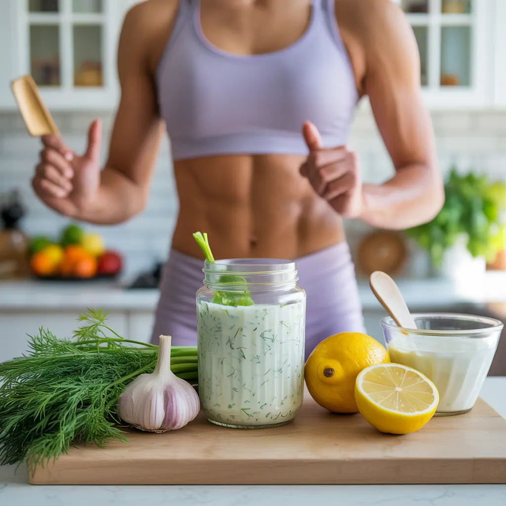 dill garlic sauce 4 ingredients