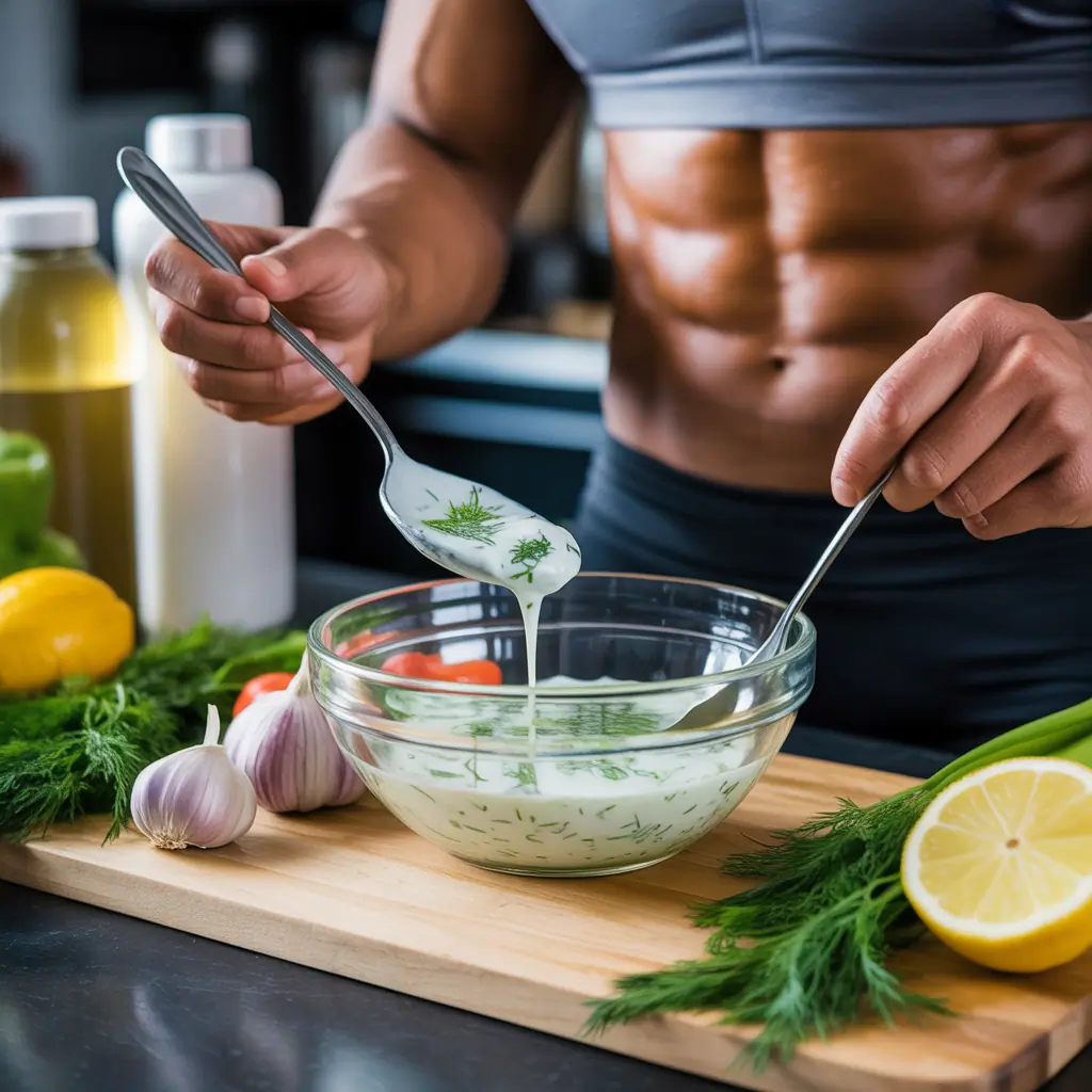 dill garlic sauce 4 ingredients