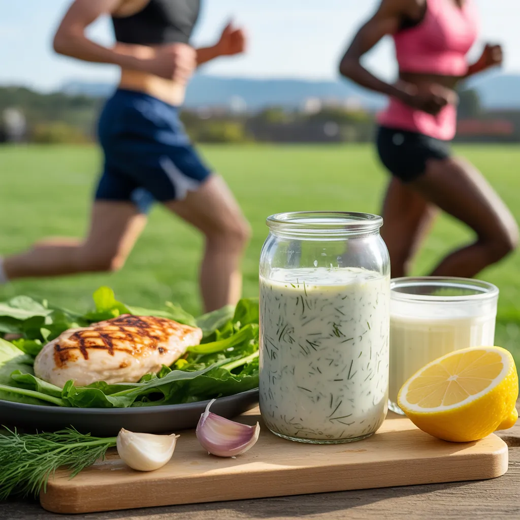 dill garlic sauce 4 ingredients