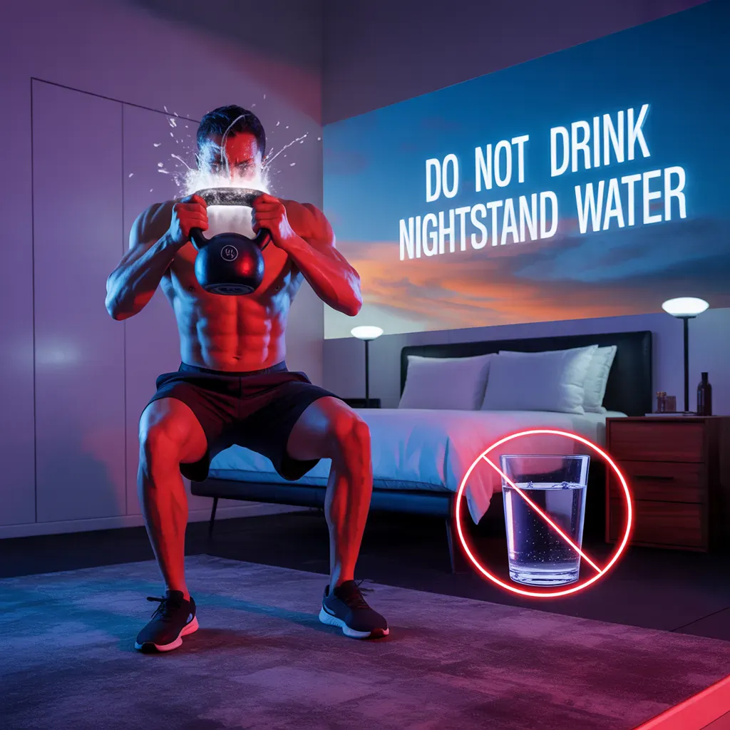 do not drink nightstand water