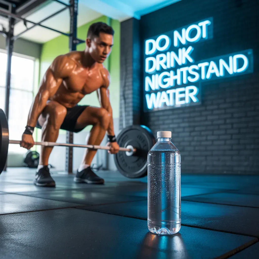 do not drink nightstand water