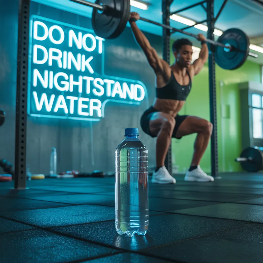 do not drink nightstand water