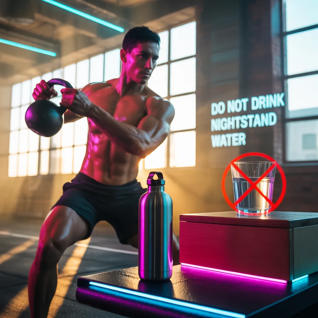 do not drink nightstand water