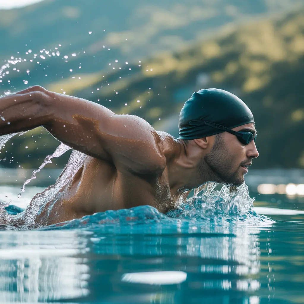 do you sweat when you swim