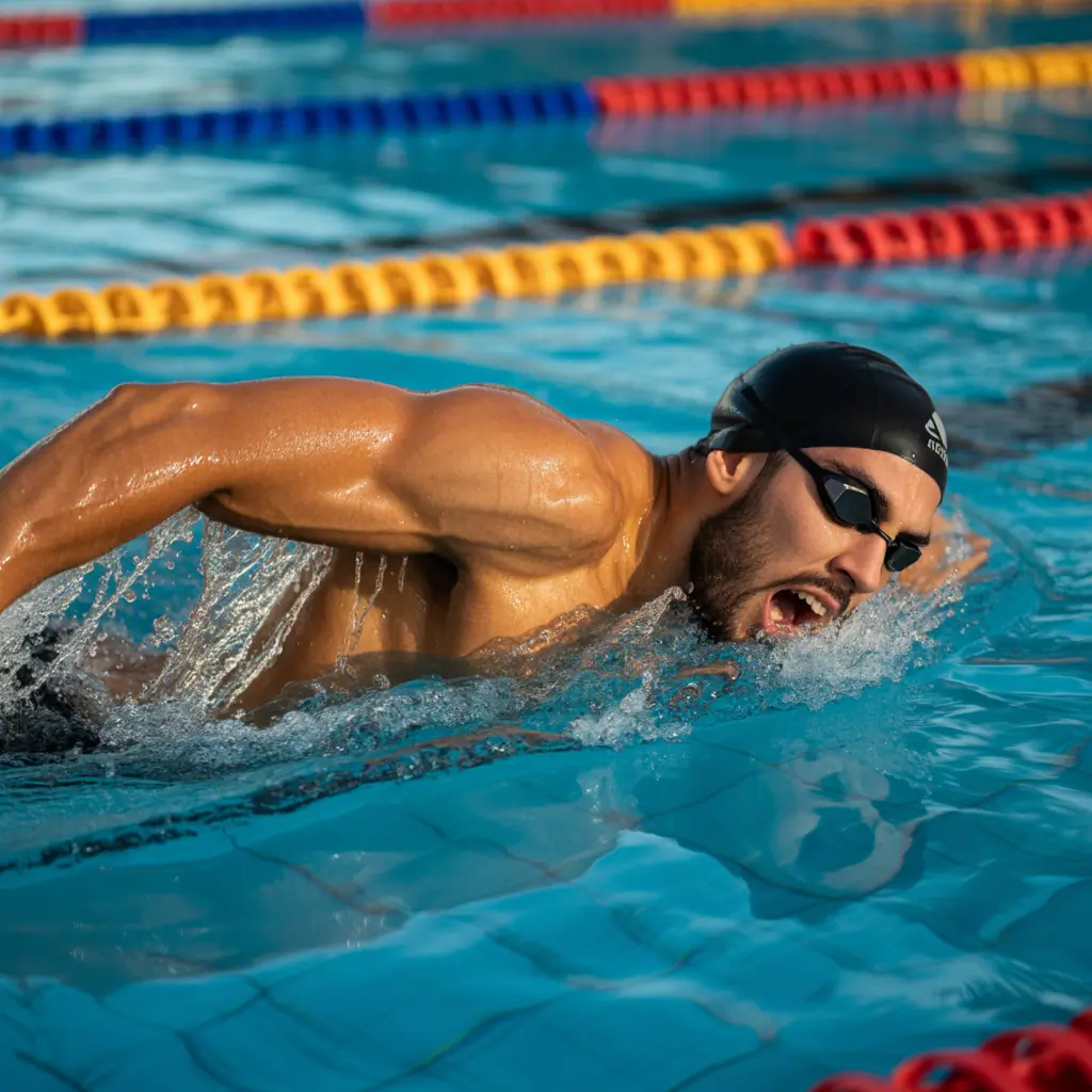 do you sweat when you swim