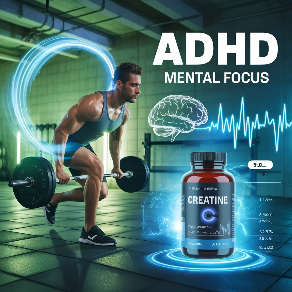 does creatine help with adhd and mental focus