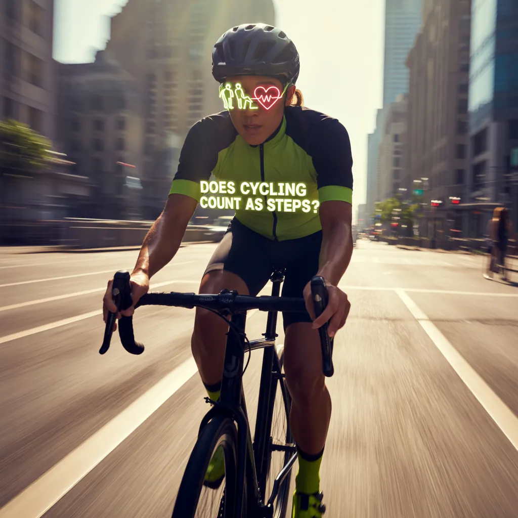 does cycling count as steps