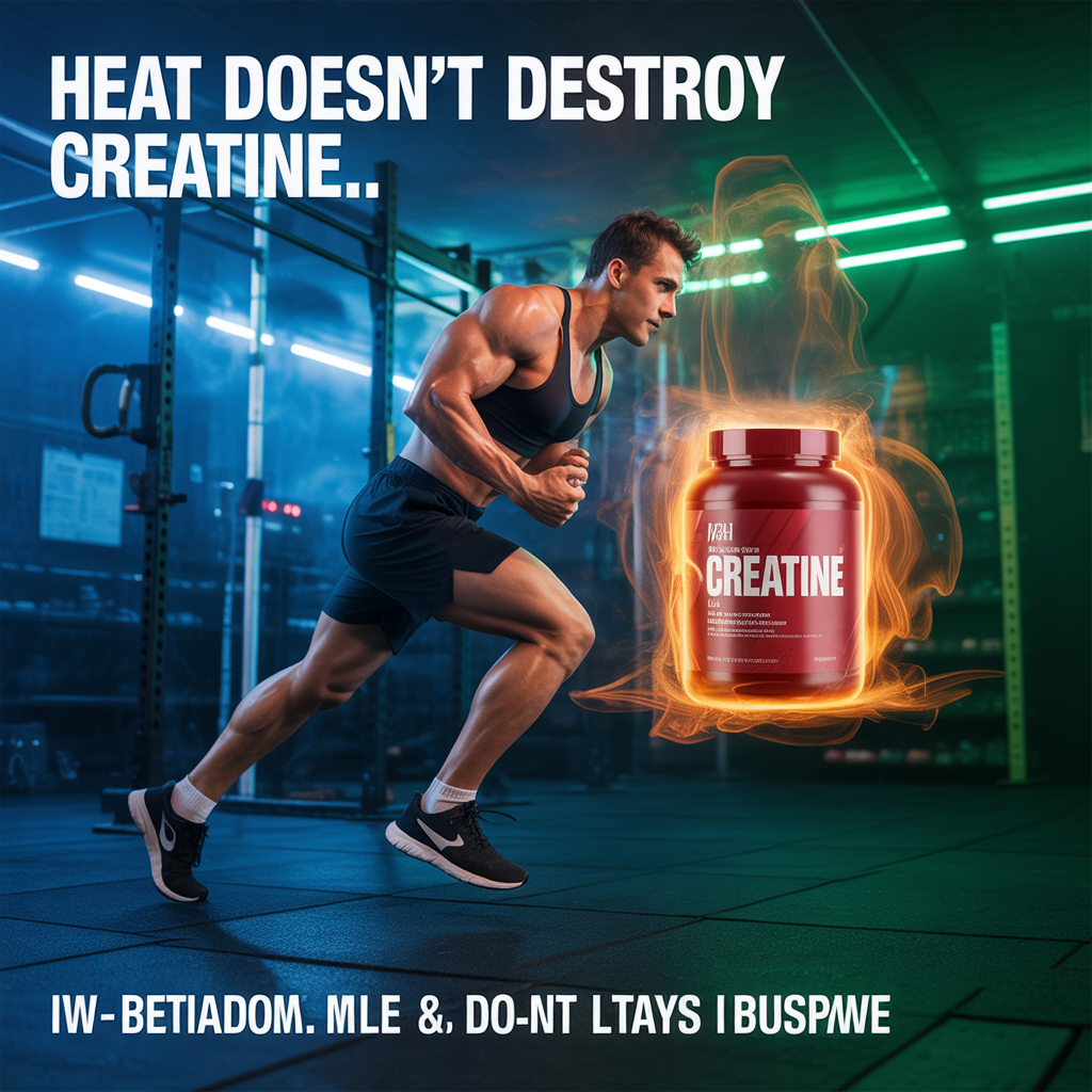 does heat destroy creatine answered