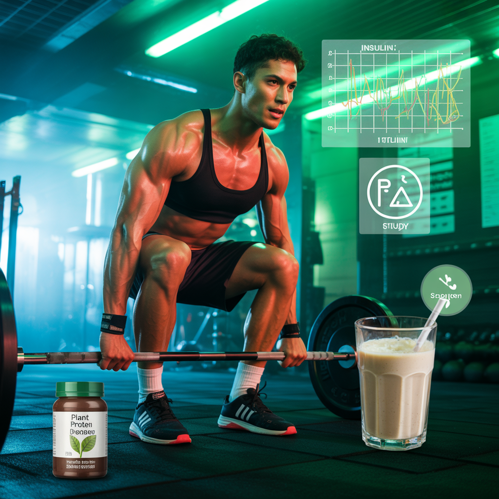 does plant protein powder spike insulin examining the evidence