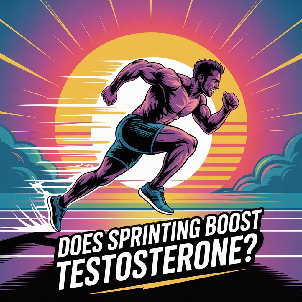 does sprinting increase testosterone