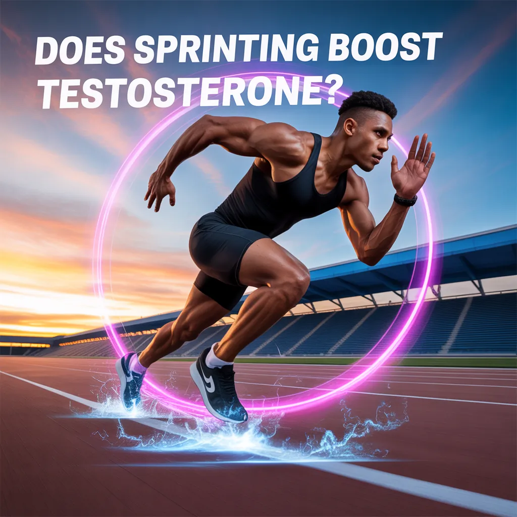 does sprinting increase testosterone