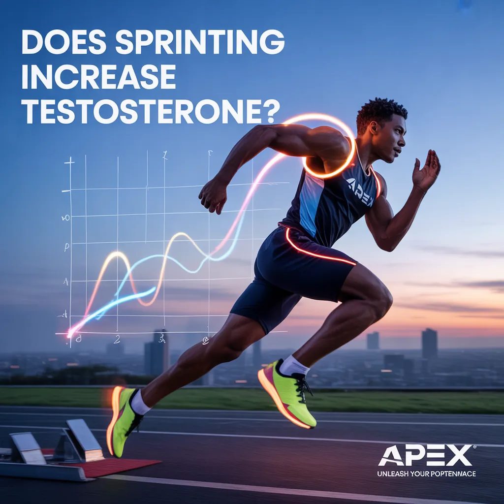 does sprinting increase testosterone