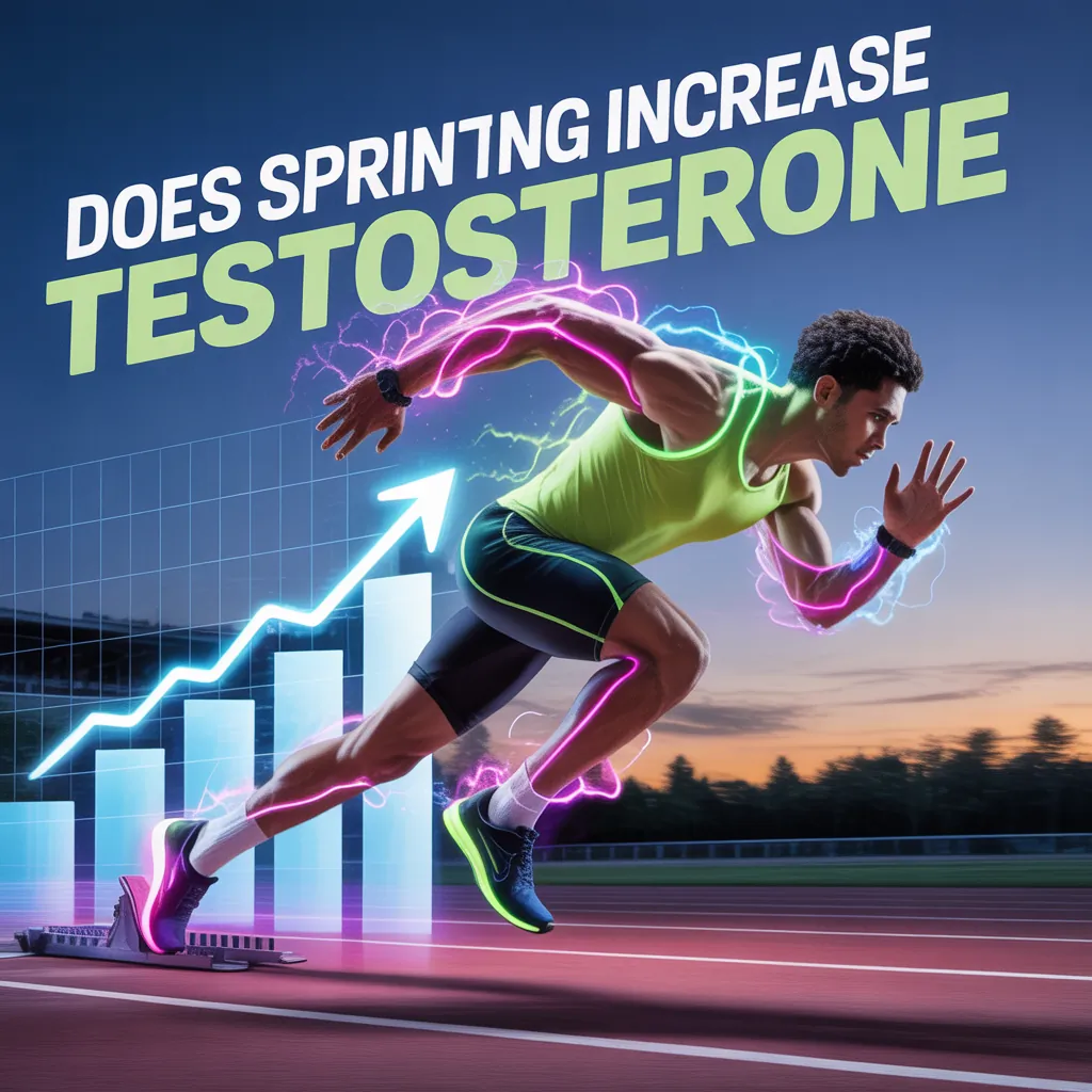 does sprinting increase testosterone