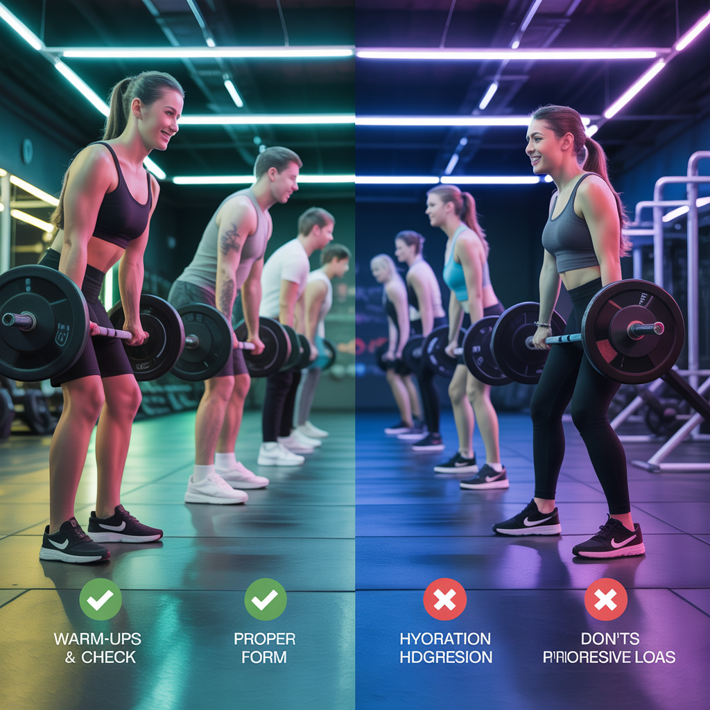 dos and donts for gym beginners tips