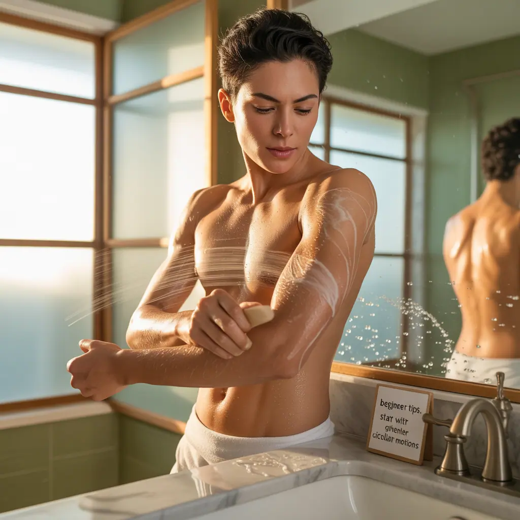 dry brushing beginner tips