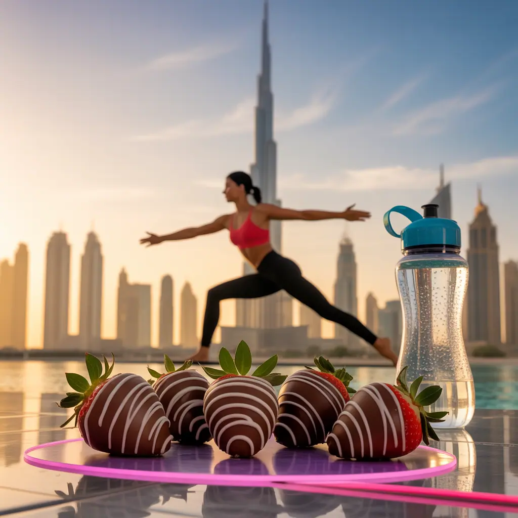 dubai chocolate strawberries