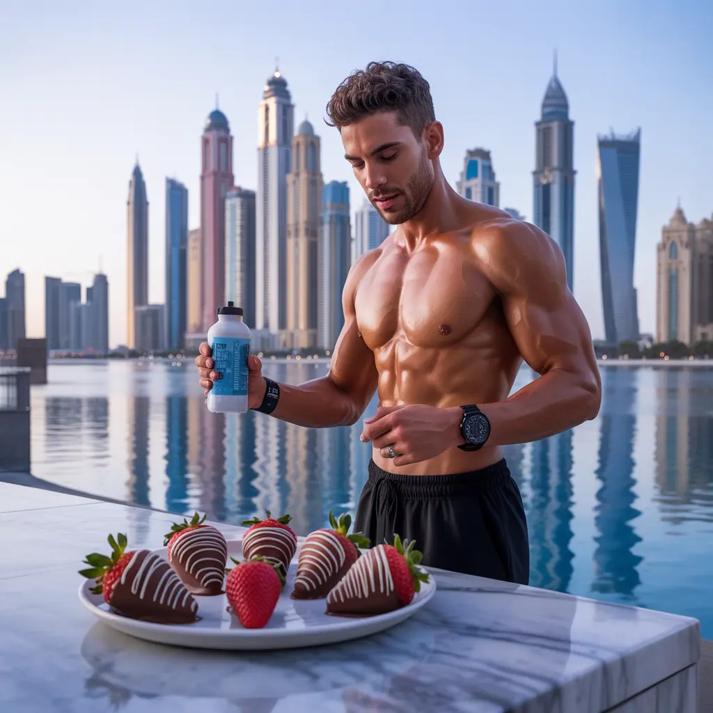 dubai chocolate strawberries