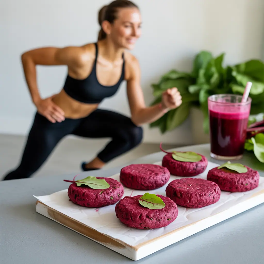 easy beet falafel