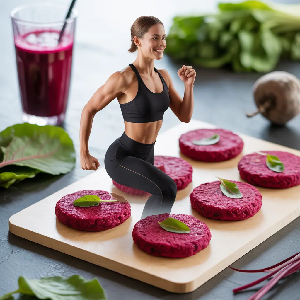 easy beet falafel