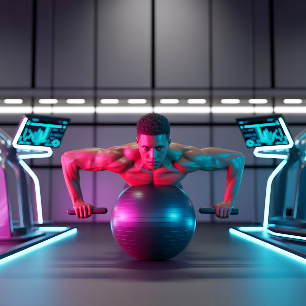 enhance your core strength with stability ball crunches